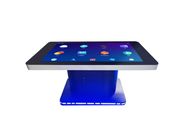 43 inci android anak-anak tahan air layar sentuh interaktif permainan lcd pemain iklan meja pintar kopi